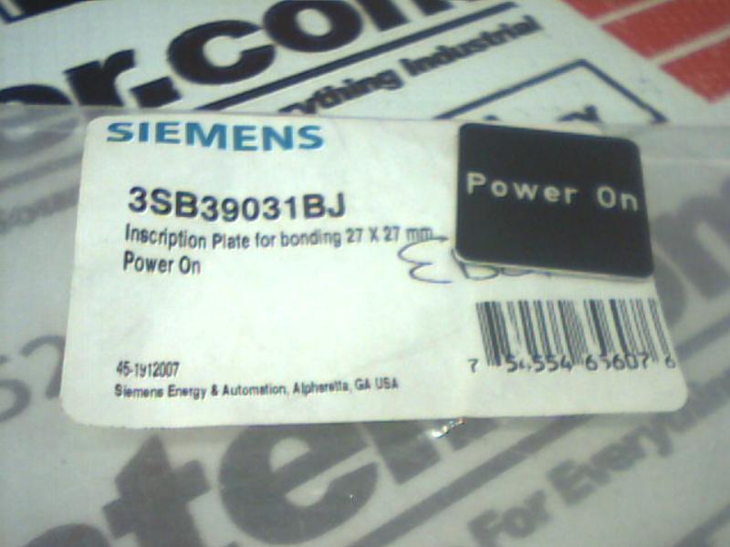 SIEMENS 3SB3903-1BJ