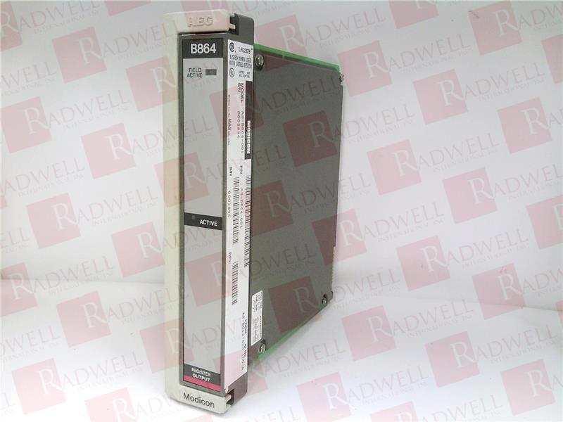 Modicon Register Output Module AS-B864-001 ASB864001 Used 