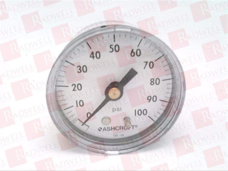 Ashcroft 20w1005 H 01b 30 Pressure Gauge 2.0inch for sale online 