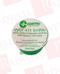 2.25 in Dia X 1.25IN H EMITTER CORTEC VPCI-111 Plastic EMITTER Cup W/Breathable Membrane 