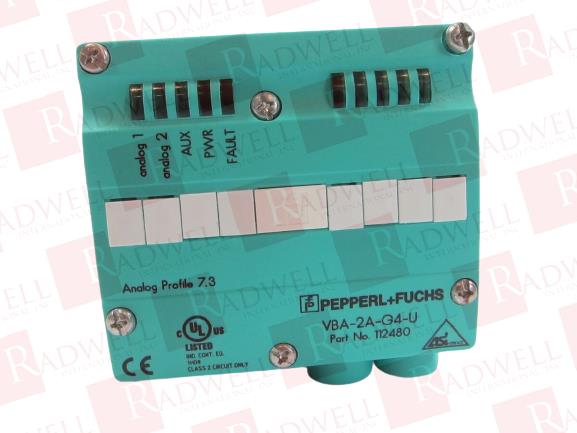 PEPPERL & FUCHS VBA-2A-G4-U