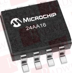 MICROCHIP TECHNOLOGY INC 24AA16-I/SN