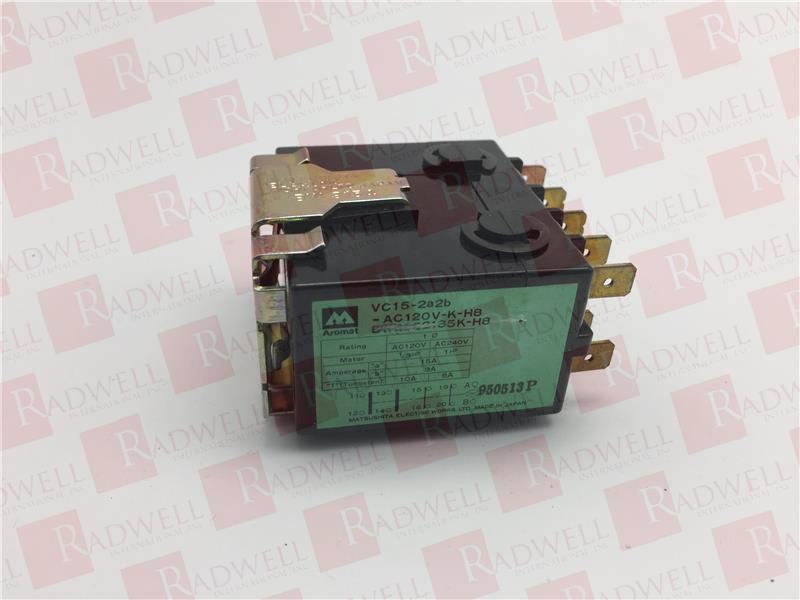 MATSUSHITA ELECTRIC VC15-2A2B-AC120V-K-HB