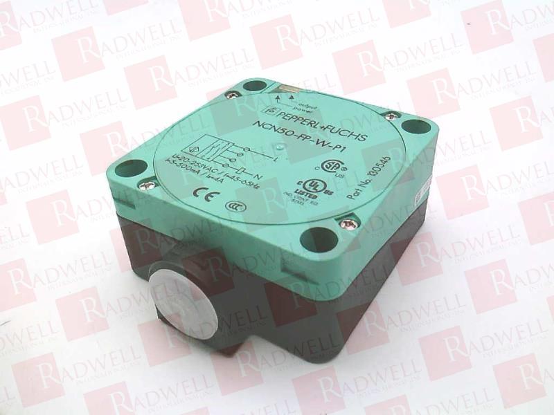 Fuchs NCN50-FP-W-P4 Proximity Sensor   #n4650 Original Pepperl