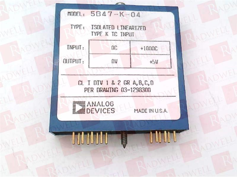 ANALOG DEVICES 5B47-K-04