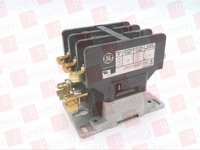 GENERAL ELECTRIC CR353ABY30H CONTACTOR 