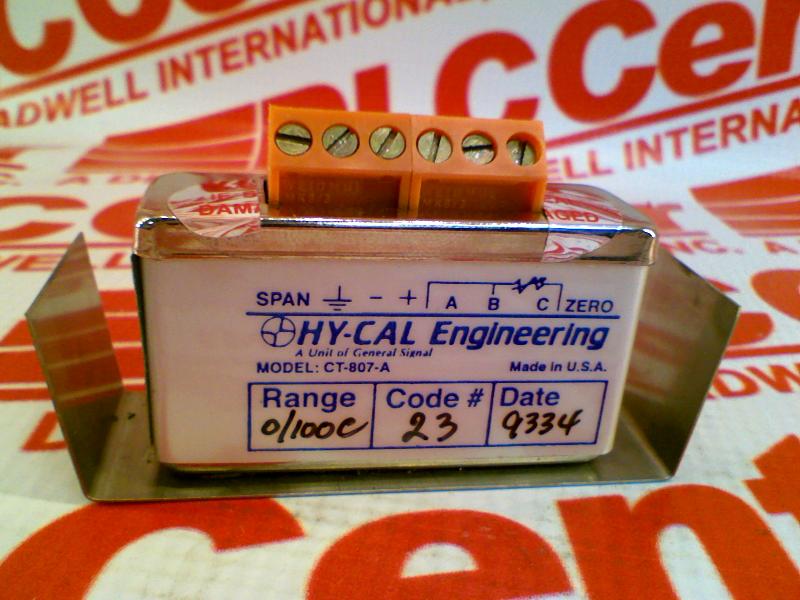 HY CAL CT-807-A-100