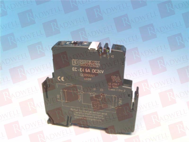 EC-E4 6A Load Center Circuit Breaker by PHOENIX CONTACT