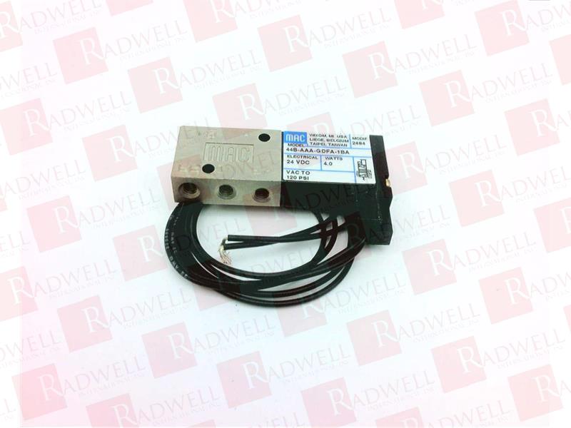 44B-AAA-GDFA-1BA Solenoid Valve By MAC VALVES INC