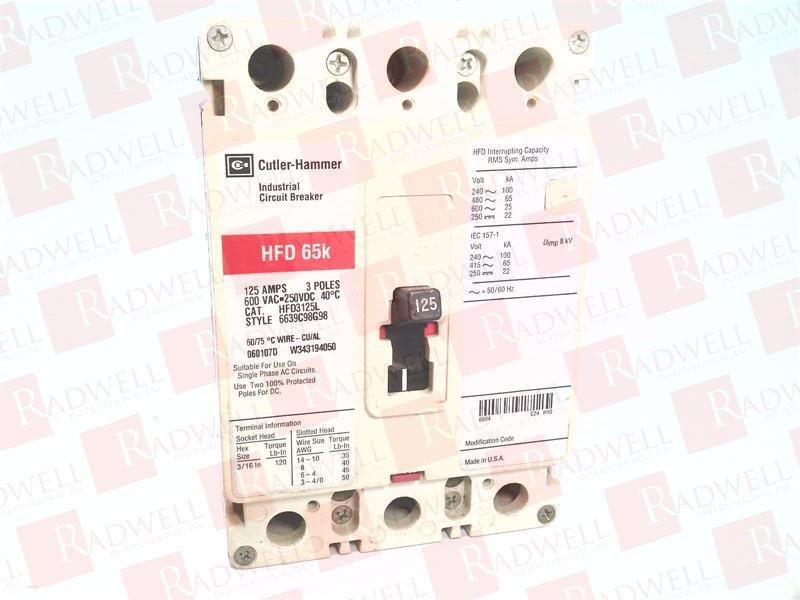 EATON CORPORATION HFD3125L