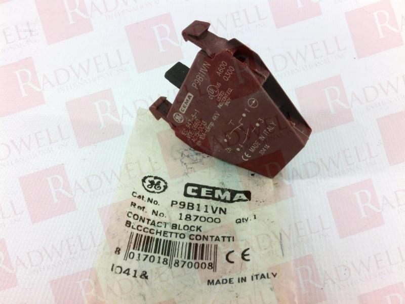 General Electric CEMA P9B11VN Block Brand New in Packaging Ref Number 187000 