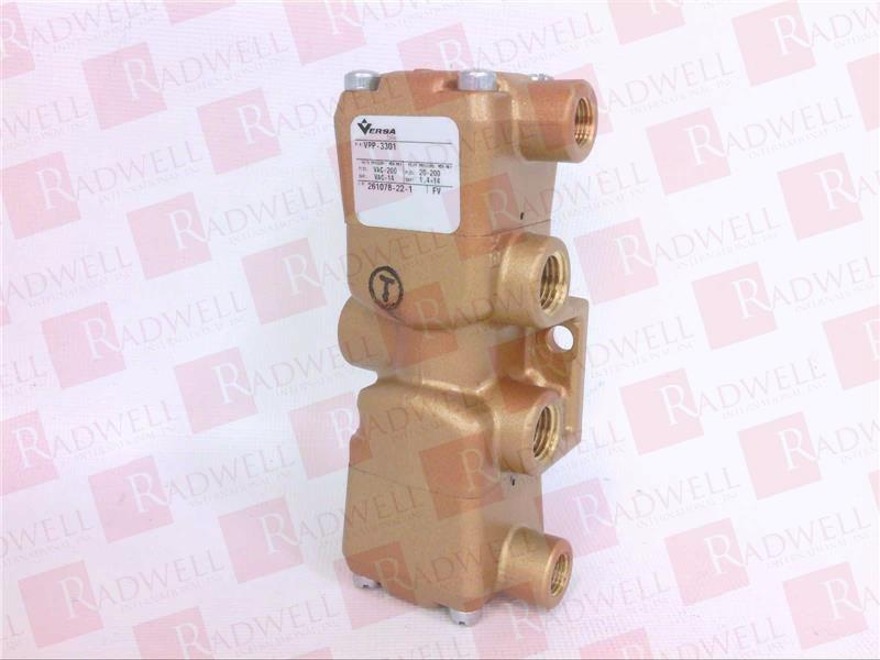 VERSA VALVES VPP-3301