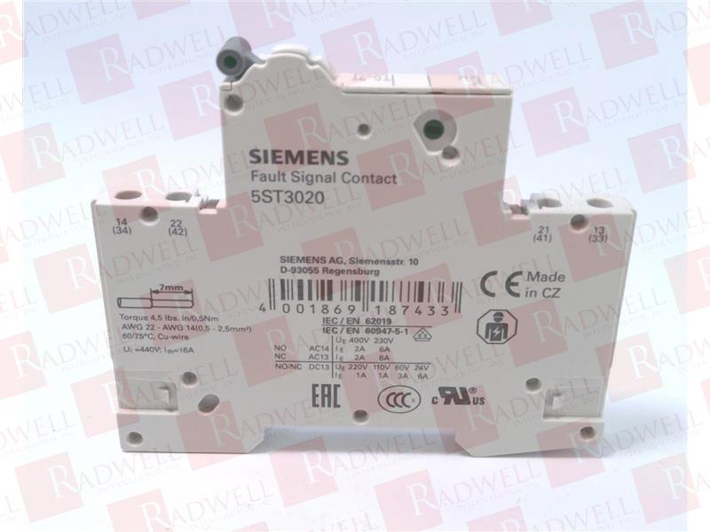 SIEMENS 5ST3020