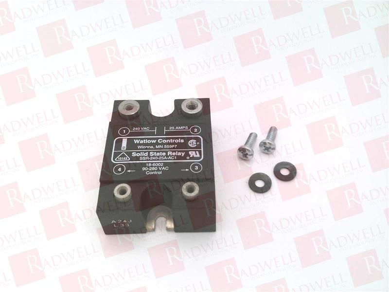 Watlow SSR-600-25A-AC1 Solid State Relay 