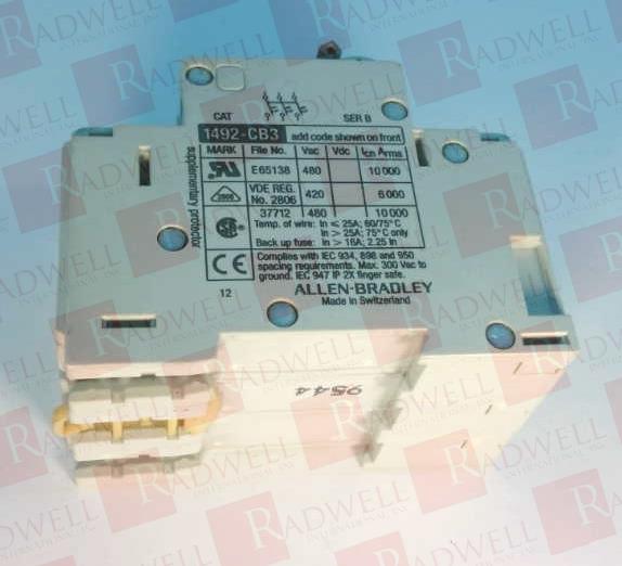 ALLEN BRADLEY 1492-CB3G400