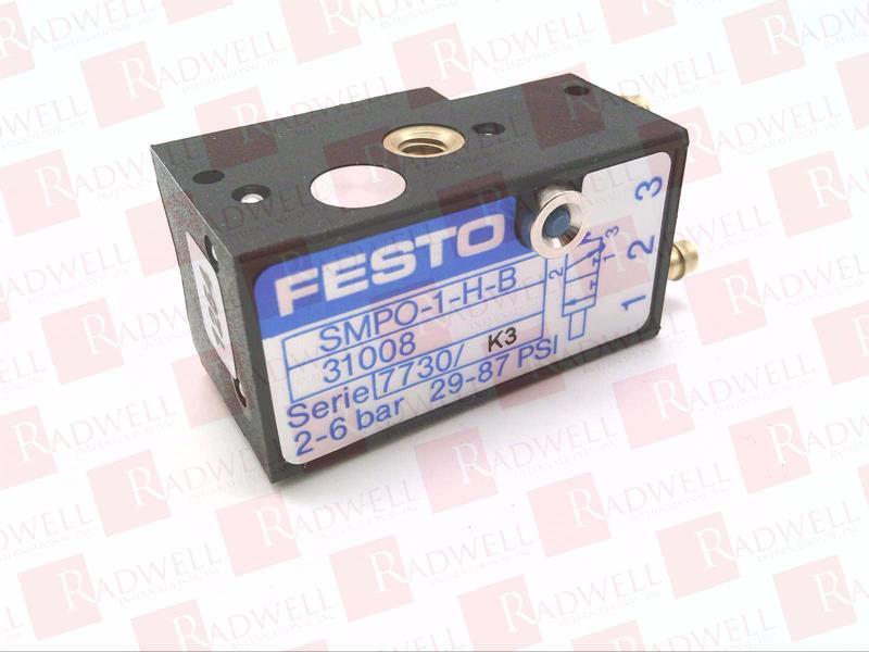 Festo SMPO-1-H-B Sensor 31008 2-6 Bar *FREE SHIPPING*