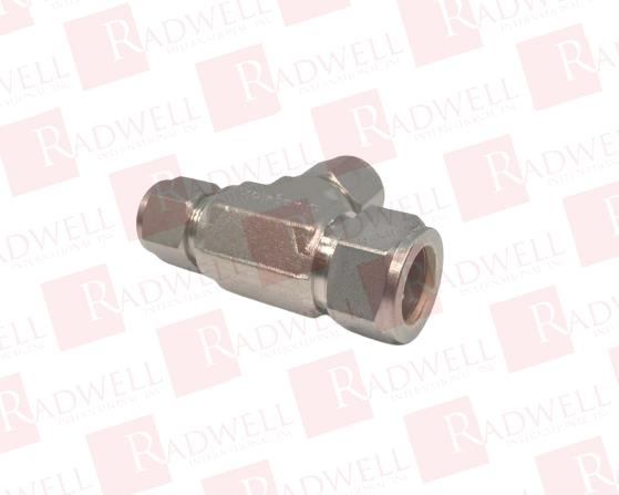 SS-1210-3-8-8 Swagelok Tube Fitting, Reducing Union Tee, 3/4 in. x