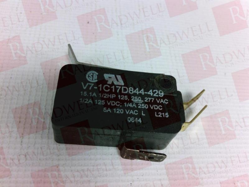 HONEYWELL V7-1C17D844-429