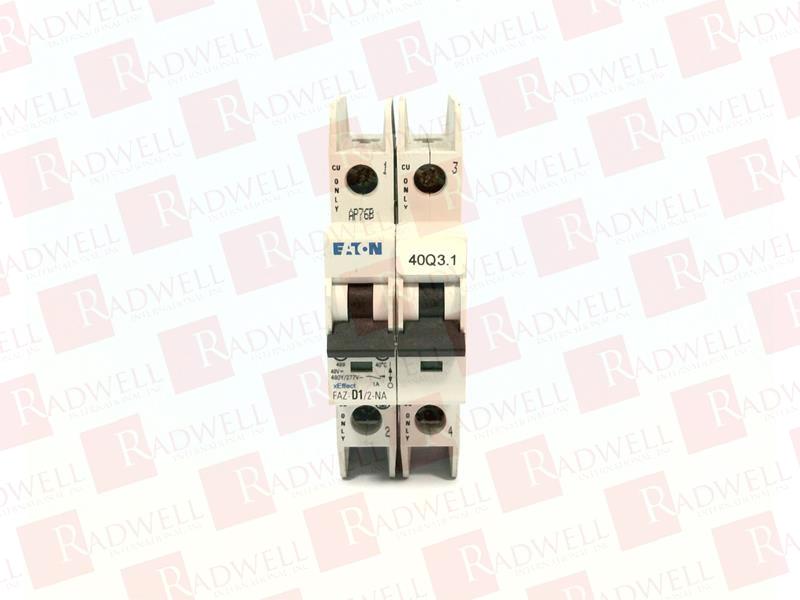 EATON CORPORATION FAZ-D1/2-NA