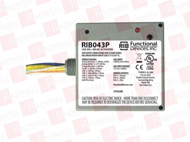 FUNCTIONAL DEVICES RIB043P