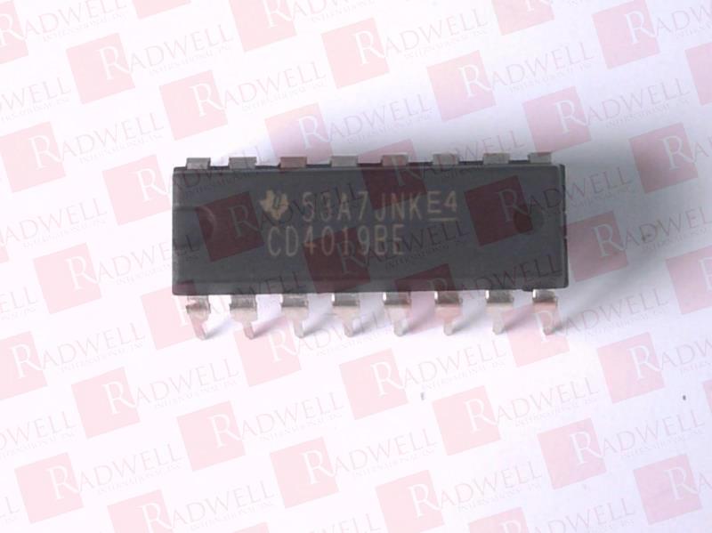 TEXAS INSTRUMENTS SEMI CD4019BE