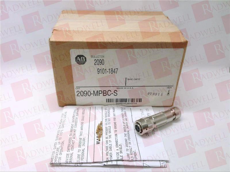 NEW LD STOCK SHIELD ELECTRICAL 2090 MPBC S CONNECTOR RAK 