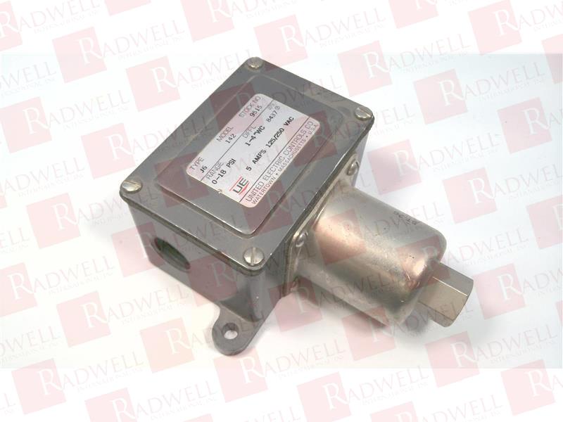 J6-142-9515 Pressure Switch by UNITED ELECTRIC