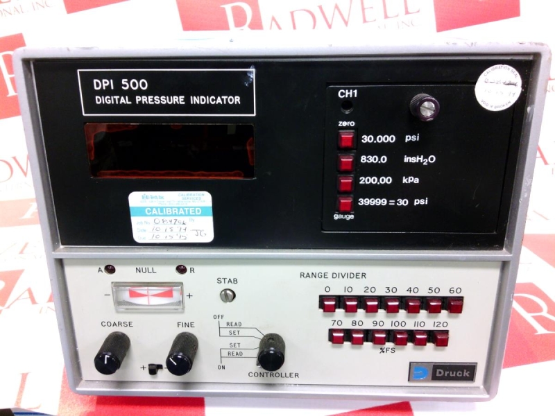 DPI-500 by DRUCK - Buy or Repair at Radwell - Radwell.co.uk