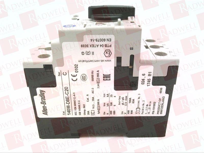 ALLEN BRADLEY 140M-D8E-C20