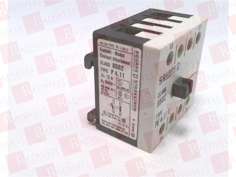 SCHNEIDER ELECTRIC 8502-PE4-11E