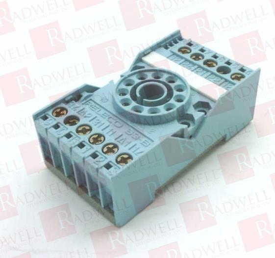 New Surplus  Releco S3-S Relay Base/Socket 10A 380V