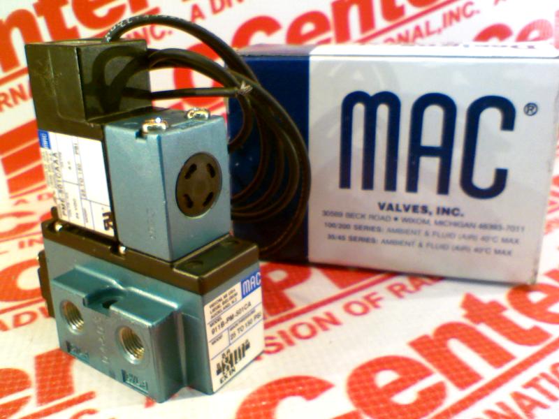 911B-PM-501CA Solenoid Valve By MAC VALVES INC