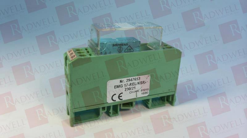 PHOENIX CONTACT EMG 17-REL/KSR-W230/21-21-LC