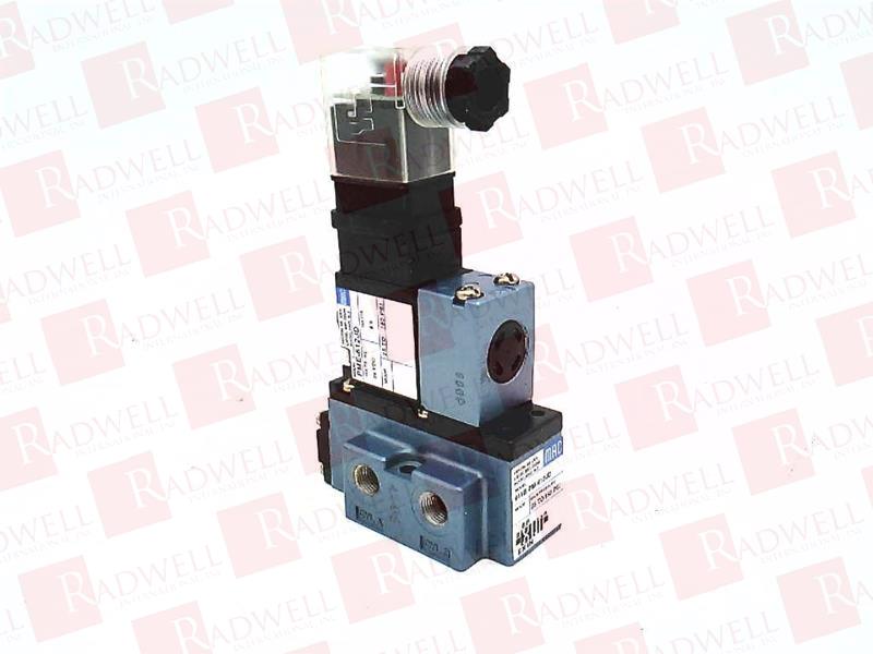 911B-PM-612JD Solenoid Valve By MAC VALVES INC