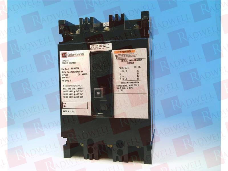 EATON CORPORATION FB3030L