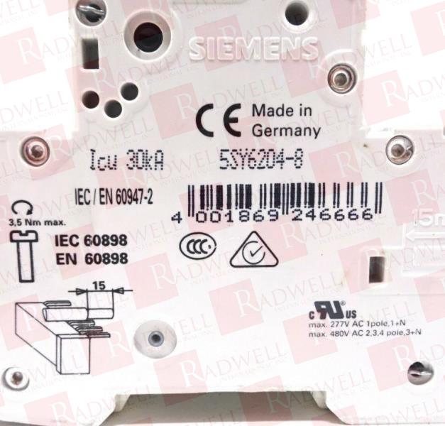 SIEMENS 5SY6204-8