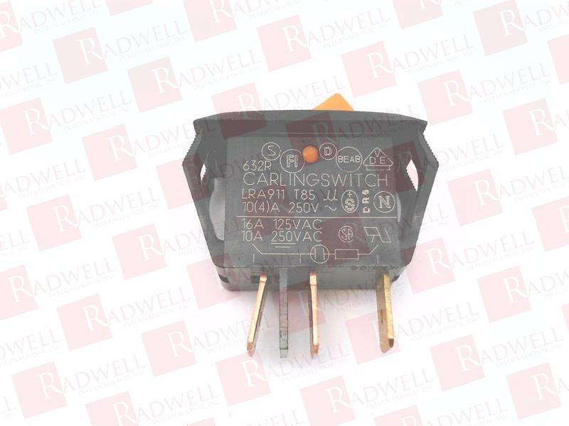 CARLING SWITCH LRA911-RA-B/250N