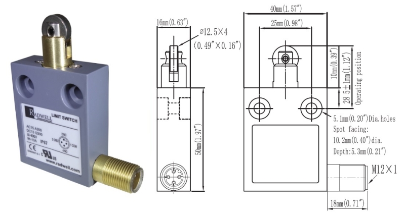 RADWELL VERIFIED SUBSTITUTE 914CE2-AQ -SUB