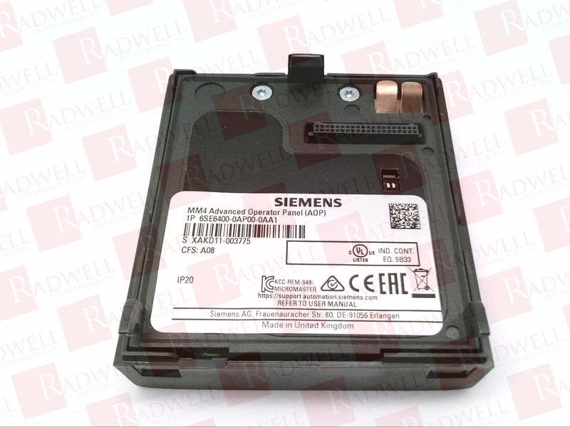1 PC New Siemens 6SE6400-0AP00-0AA1 In Box 