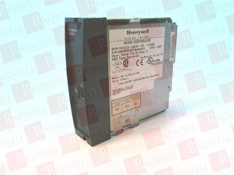 HONEYWELL 900C53-0243-00