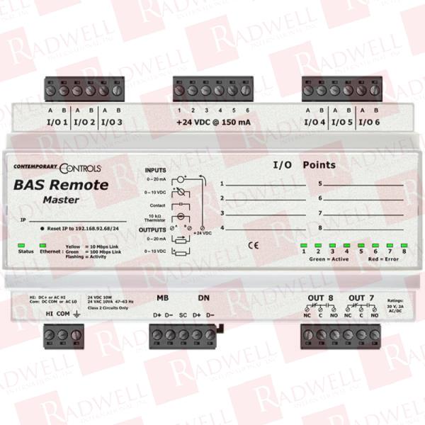 BASR-8M Networking Router by CONTEMPORARY CONTROLS