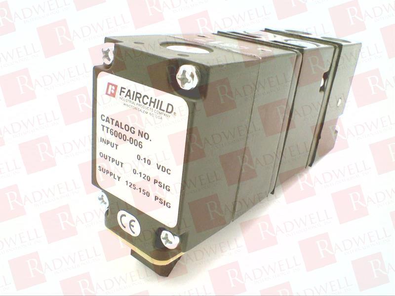 FAIRCHILD INDUSTRIAL PROD TT6000-006