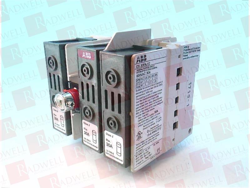 OS30FAJ12 Disconnect Switch by - ABB - ASEA BROWN BOVERI