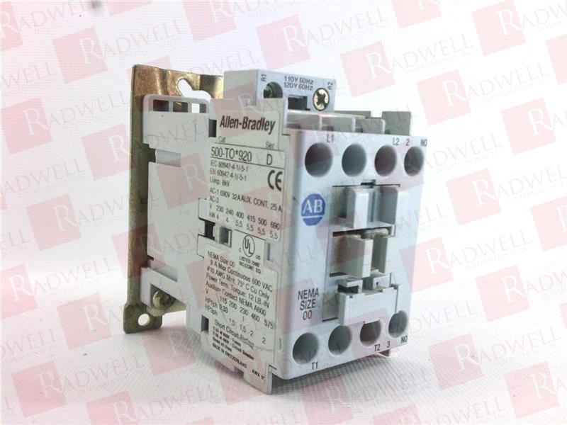 ALLEN BRADLEY 500-TOD-920