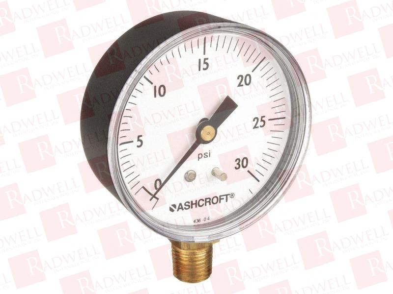 ASHCROFT 25W-1005PH-02L-30