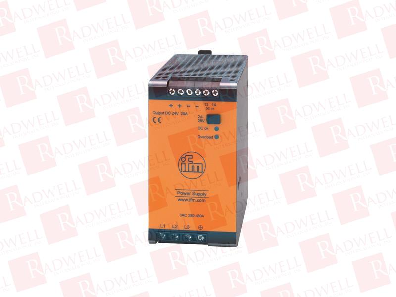 EFECTOR PSU-3AC/24VDC-20A-DN4034