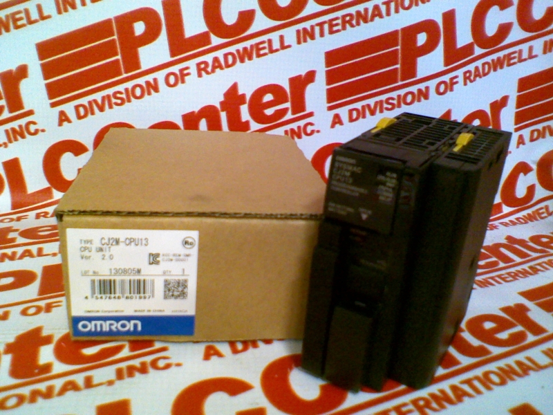 CJ2M-CPU13 by OMRON - Buy or Repair at Radwell - Radwell.com