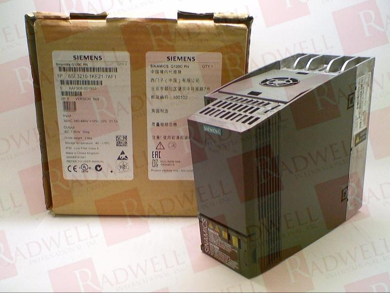 SIEMENS 6SL3210-1KE21-7AF1