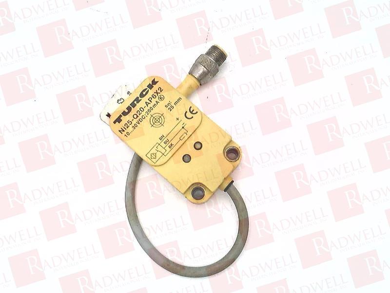 TURCK NI25-Q20-AP6X2-0.2-RS4T