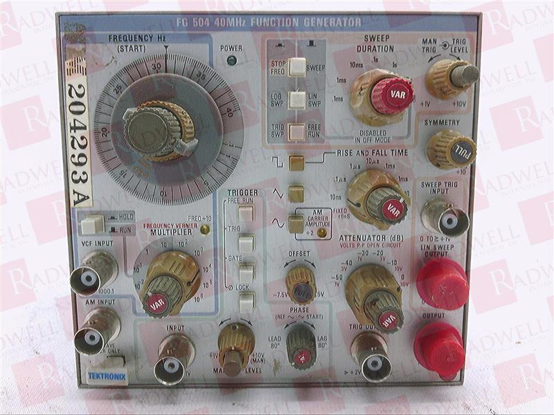 TEKTRONIX FG504